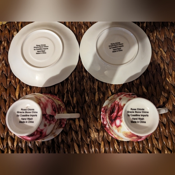 Rose Chintzy Gracie Bone China - Picture 5 of 6